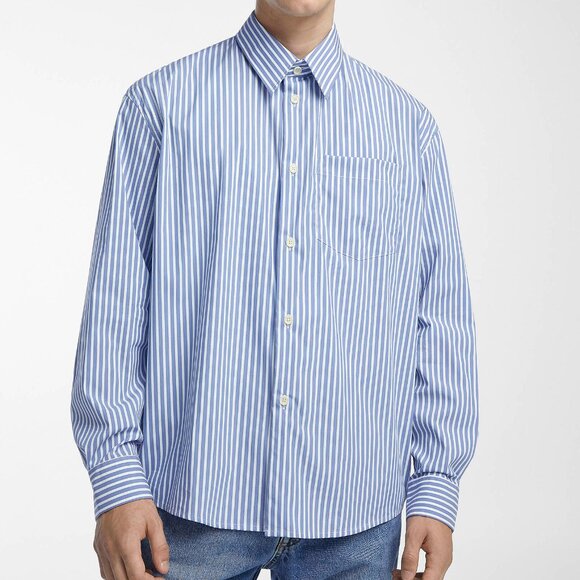 BNWT AW24 DRYKORN STRIPE SHIRT M - Picture 1 of 12